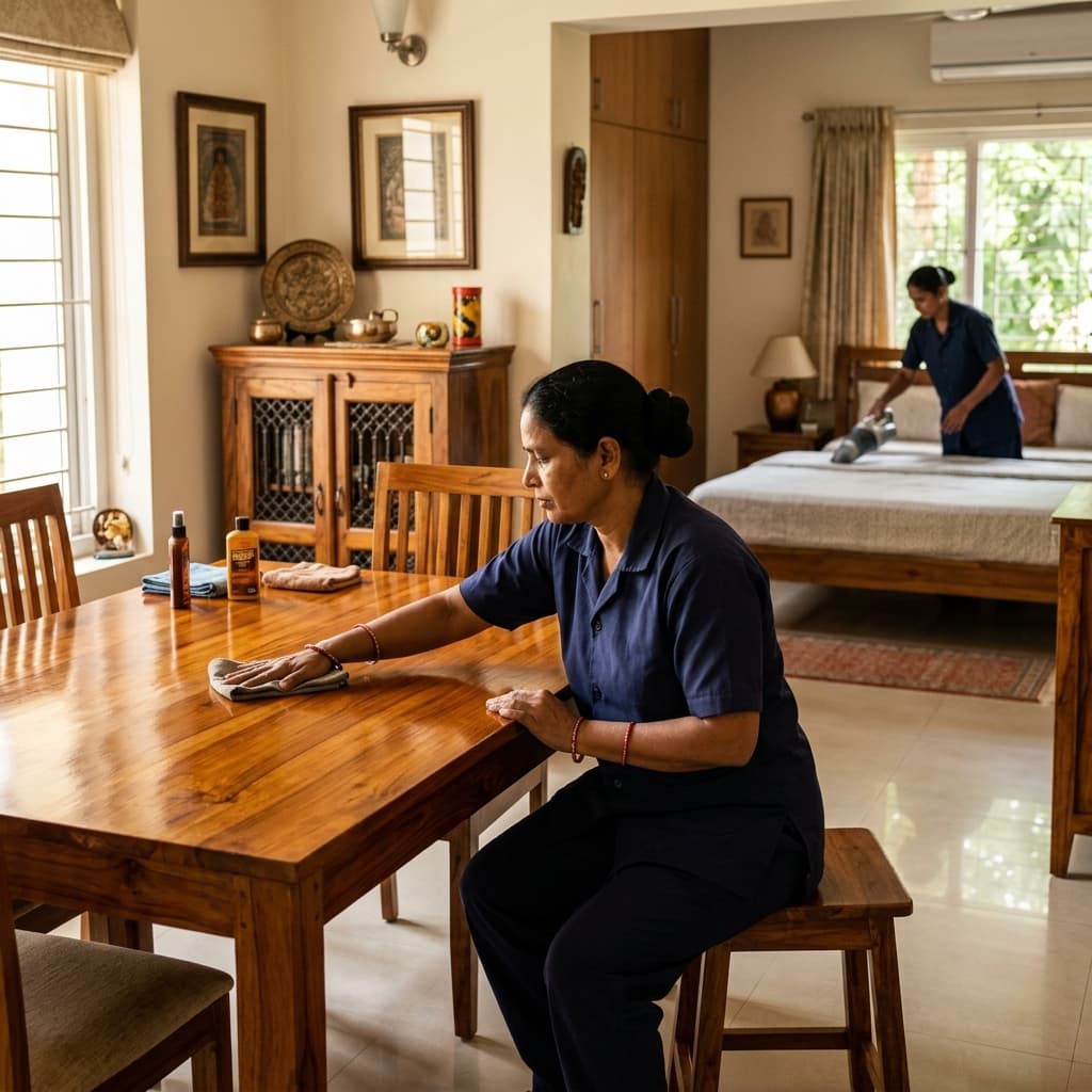 Furniture & Cot Cleaning & Polishing