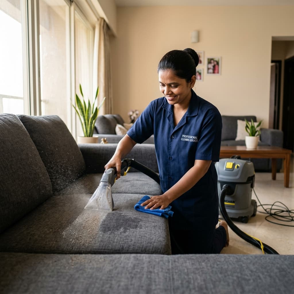 Sofa Set & Vacuum Cleaning